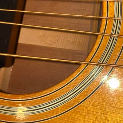 Takamine F-340S lawsuit era 1976 Japan w/ pickup and OHSC image 20
