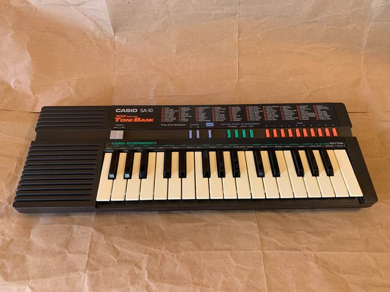 Casio SA-10 Black 32key Keyboard mini Synth Bjork's Favourite