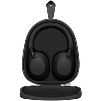 Sony WH-1000XM5 Wireless Noise Canceling Headphones, Black w/ 2YR Warranty Bundle image 2