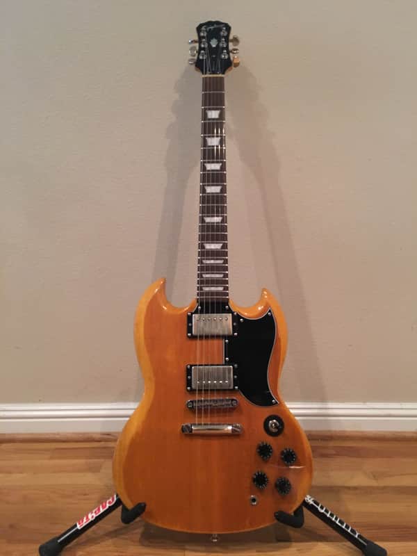 Epiphone Korina SG Limited edition Korina | Reverb