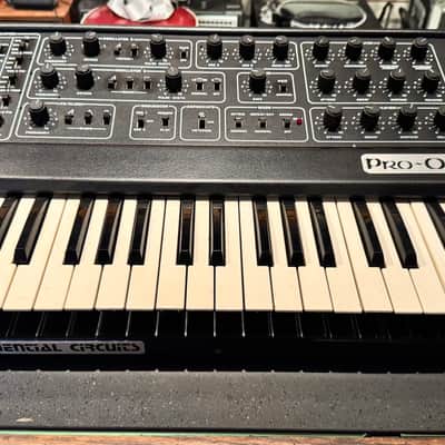 Sequential Pro-One 37-Key Monophonic Synthesizer 1981 - 1984 - Black image 2