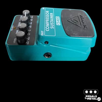 Behringer CS400 Compressor Sustainer Pedal 2010s - Standard X9645 image 2