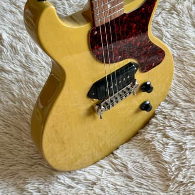 Gibson Les Paul Junior Double Cut TV Yellow Electric Guitar image 13