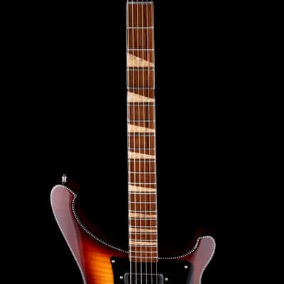 Pre Owned 2022 Rickenbacker Limited Edition 90th Anniversary 480XC TBG TobaccoGlo Guitar With OHSC - Serial # 22 012767 image 7