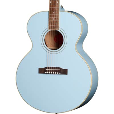 Epiphone J-180 LS Acoustic Electric Guitar - Frost Blue image 1
