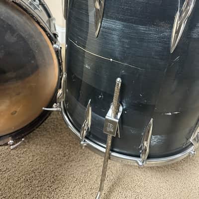 Premier Vintage Drum Set with Matching Snare 1960’s - Gray Shimmer image 6