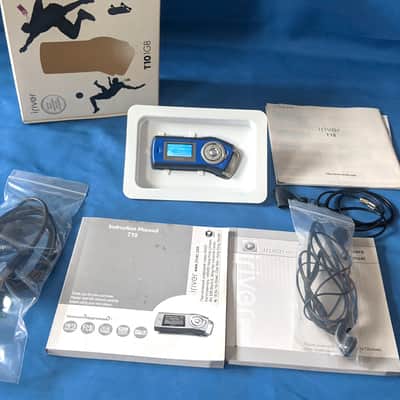 iRiver T10 1gb Blue Digital mp3 Player image 1