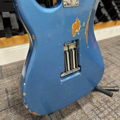 Fender 2025 Fender Custom Shop W25 Custom Deluxe Stratocaster Relic S1 HSS 2025 - Aged Lake Placid Blue image 24
