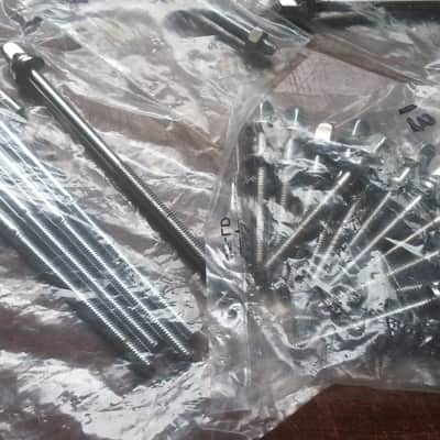 DW True Pitch Tension Rods LARGE LOT / 43 TOM BASS FLOOR SNARE image 5