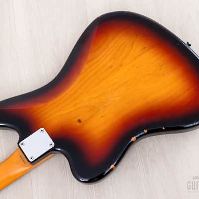 2002 Fender Jazzmaster ‘62 Vintage Reissue JM66-80 Sunburst, Japan CIJ image 14