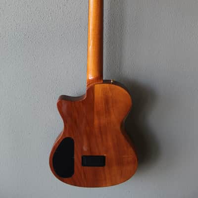 Brand New Cordoba Stage Thinbody Nylon String Acoustic/Electric Guitar - Garnet image 5