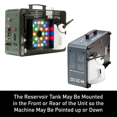 1450W Vertical Fog Machine with 28 x 3W RGBA+UV LED image 4
