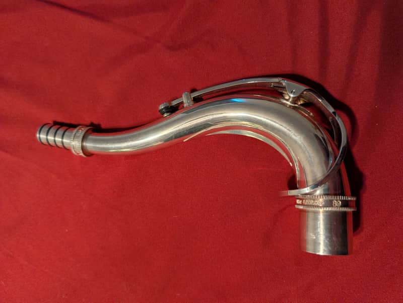 Warburton Modular Tenor Saxophone Neck System 2020 - Silver image 1