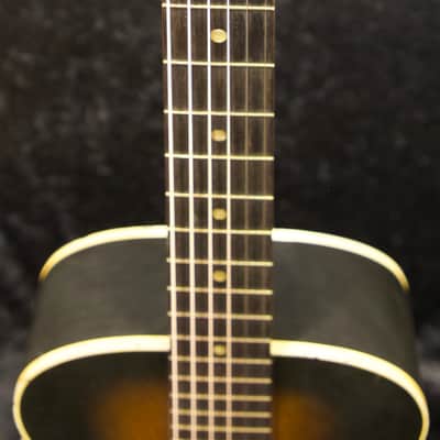 Vintage Fender Uni-Bar Reinforced Neck Acoustic | Made in USA | c.1959–1962 | Fresh Professional Setup image 8