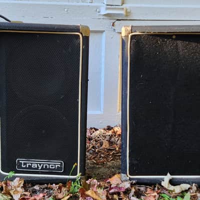 Traynor BW-3 PA/Guitar Speaker Cabinet (Pair) 1980s Canada image 4