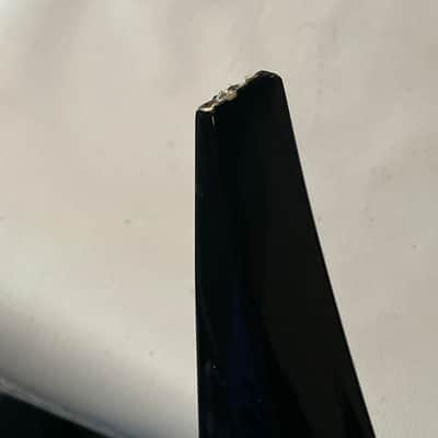 1990's MIJ Jackson Professional King V Black Guitar Body Floyd Tremolo Ready image 10
