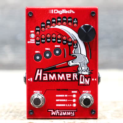 DigiTech HammerOn Instantaneous Pitch Shifter Multi-Setting Pitch Effect Pedal image 1