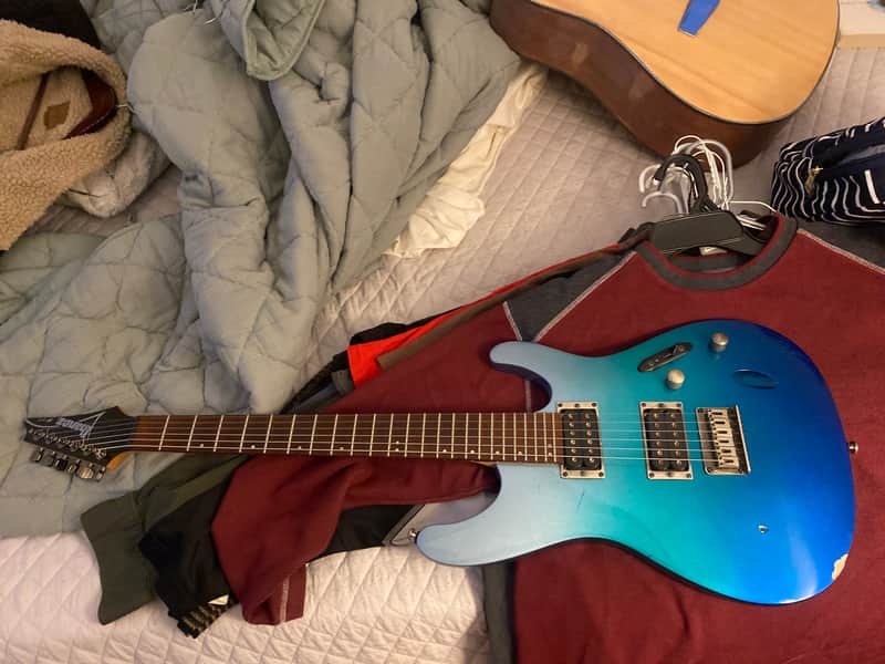 Ibanez S521-OFM Standard with Meranti Body, Jatoba Fretboard 2019 - 2020 - Ocean Fade Metallic image 1