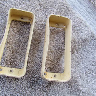 Gibson Mini Humbucking Pickup Rings Set Of 2 Gibson Mini Humbucking Pickup Surrounds Warped & Dirty image 2