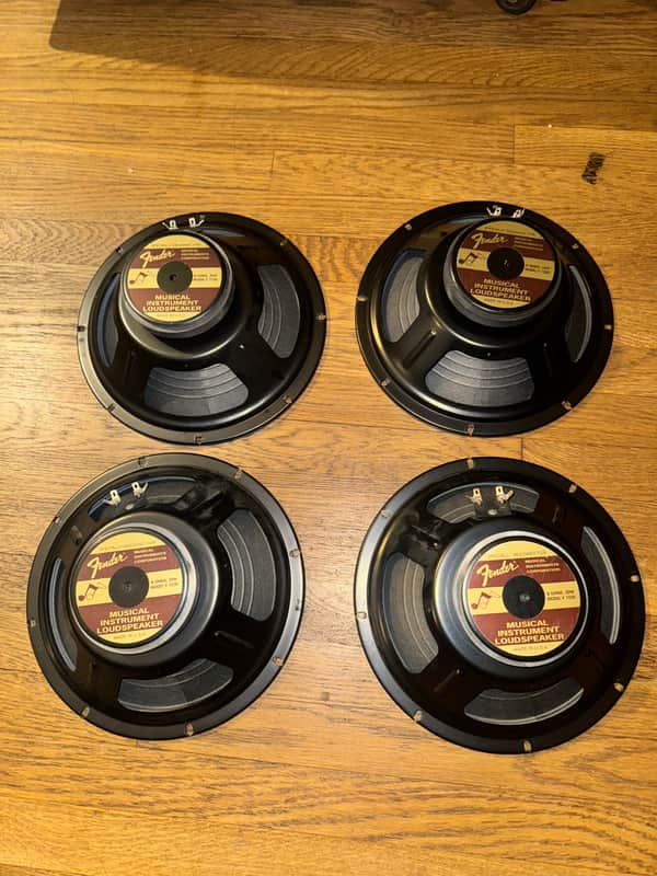 Fender - Model V 1030 10" 8ohm 30W - Guitar Amplifier Speaker - USED image 1
