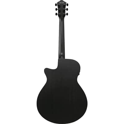 Ibanez AEG621 Auditorium Acoustic-Electric Guitar - Regular Black Out image 4