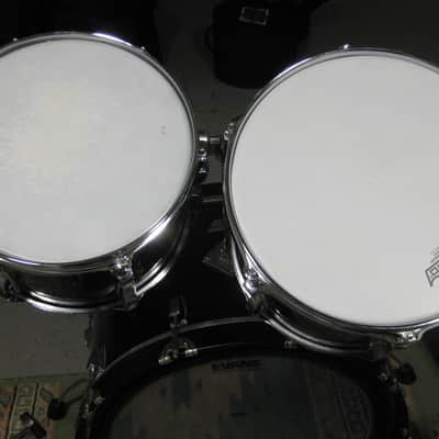 Ludwig Vistalite Solid black big beat 1976 - Noir opaque image 4