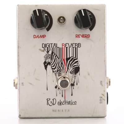 R3d Electronics Digital Reverb Guitar Effect Pedal Stompbox w/ Cable #47852 image 2