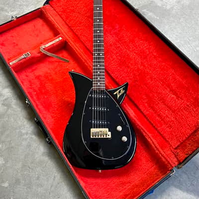 Tokai Talbo Blazing Fire 1980’s Aluminum Black beauty original vintage MIJ Japan image 4