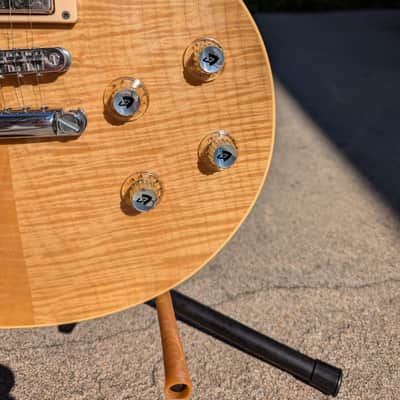 1998 GUILD USA BLUESBIRD WITH BEAUTIFUL AMBER FLAME MAPLE TOP & SD 1959 PICKUPS w/OHSC image 4
