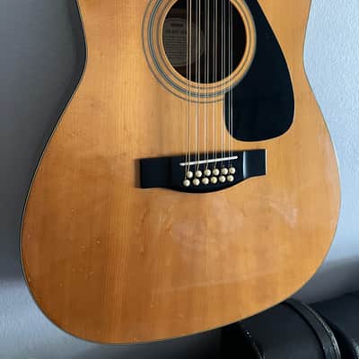 Yamaha FG-410-12A 12-String Acoustic Guitar 1990s - Natural image 2