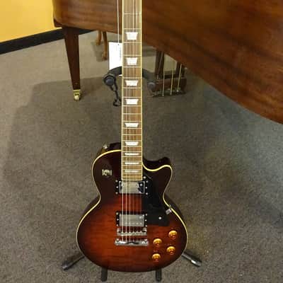 Dillion Les Paul Copy 2000's Quilted Tobacco Sunburst image 1