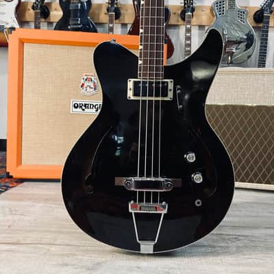 Vintage Rare Japan Hollow Bass Yamaha SA17 1971 Black image 2