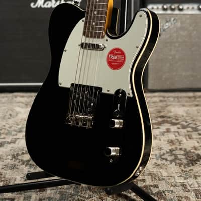 Squier Classic Vibe Baritone Custom Telecaster Electric Guitar - Black image 4