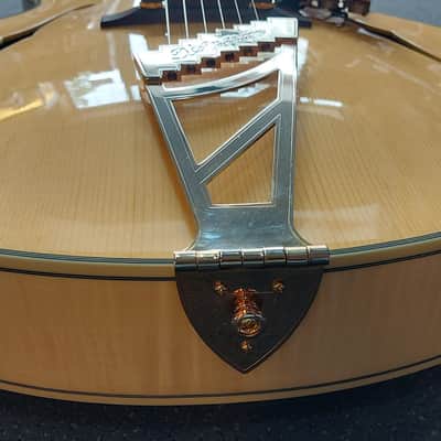 D'Angelico Excel EXL-1 Hollow Body Archtop with Pau Ferro Fretboard Natural image 10