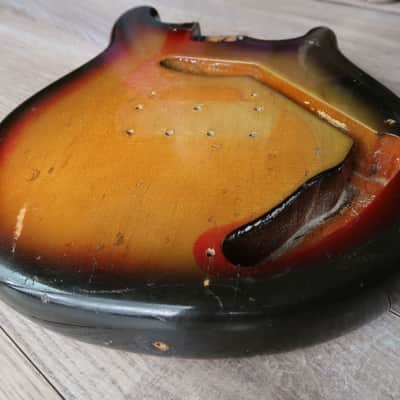Fender Mandocaster 1964  Original Sunburst Body mando strat  vintage pre cbs mandolin image 7