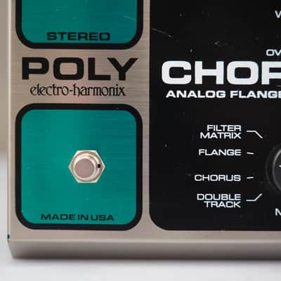 Electro-Harmonix Poly Chorus Analog Flange / Chorus Effects Pedal #58810 image 6