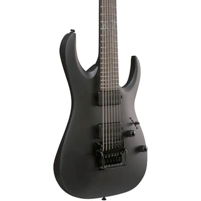 Ibanez K7YIN James "Munky" Shaffer Korn Signature 7-string Guitar - Matte Black image 3