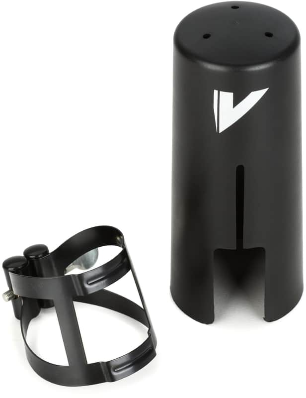 Vandoren M|O Bass Clarinet Ligature and Cap - Black image 1