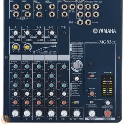 Yamaha MG82CX 8 Channel Mixer | Reverb