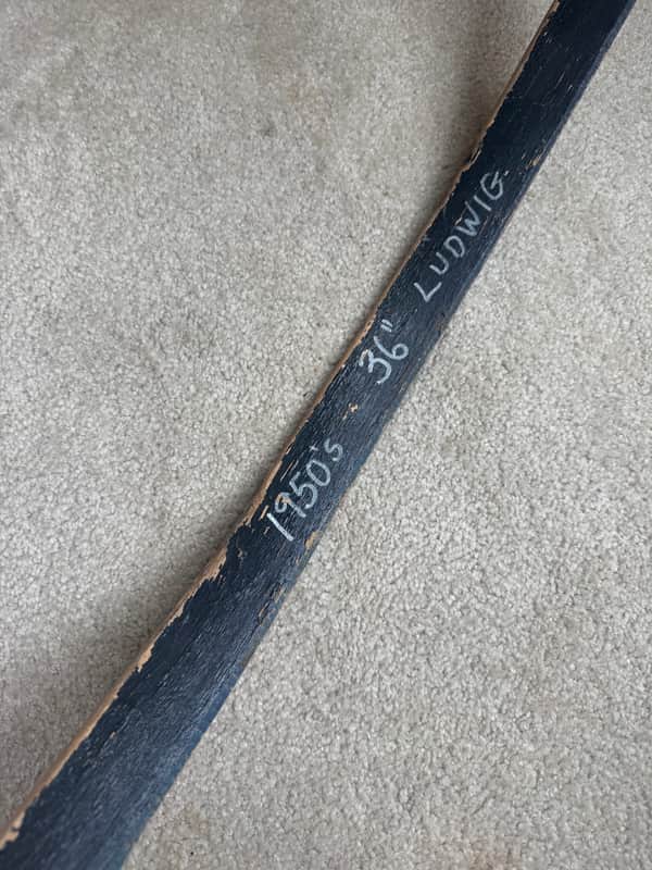 Ludwig One Vintage 36” Bass Drum Hoop - 1 3/4” lot #2 50s image 1