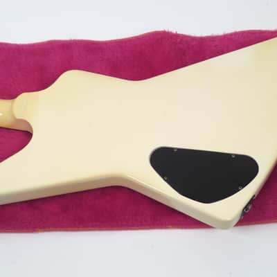 1984 Gibson Explorer - Alpine White - Kahler & Triangle Knob Pattern - James Hetfield Style image 13