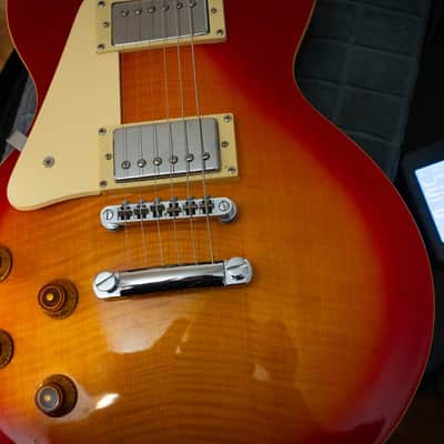 Epiphone Les Paul Standard Left-Handed 1989 - 2013 - Cherry Sunburst image 12
