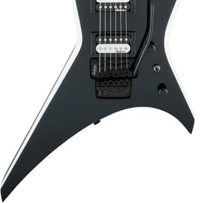 Jackson JS32 Warrior - Black with White Bevels
