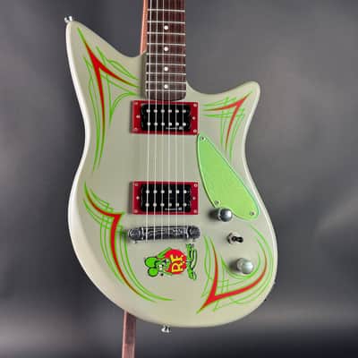 Used 2002 Rat Fink Guitar Grey Pinstripe w/case TSU21672 | Reverb