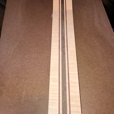 Laminated neck blank with scarf joint long for Bass or Guitar image 4