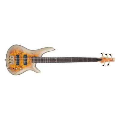 Ibanez SR405EPBDX 5-String Electric Bass Guitar Mars Gold Metallic Burst + Ibanez Case SR 405 SR405 EPBDX MGU BRAND NEW image 4