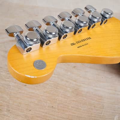 Fender American Deluxe Stratocaster V-Neck, 22-Fret 2006 Maple 60th Anniversary - Full Loaded with Locking Tuners, Neck Plate + image 8