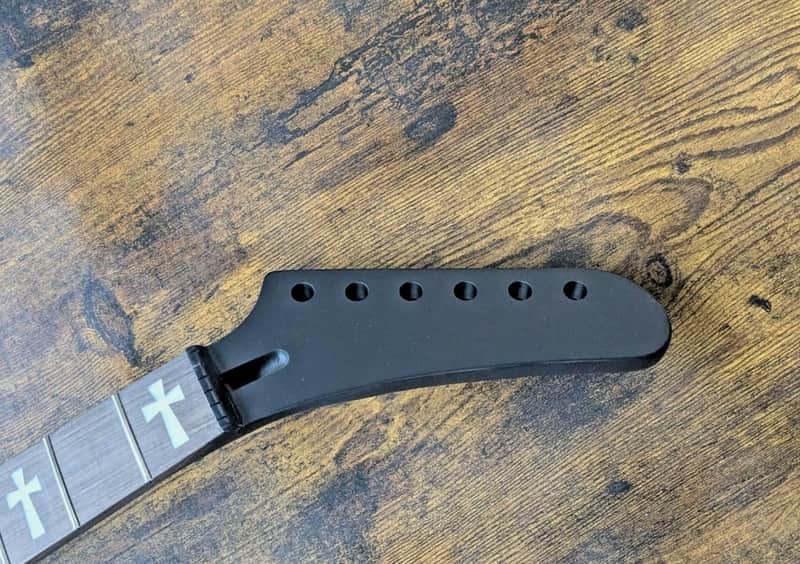 22 fret Shred Guitar Neck Stainless Steel Frets Shred Guitar Neck diy image 1
