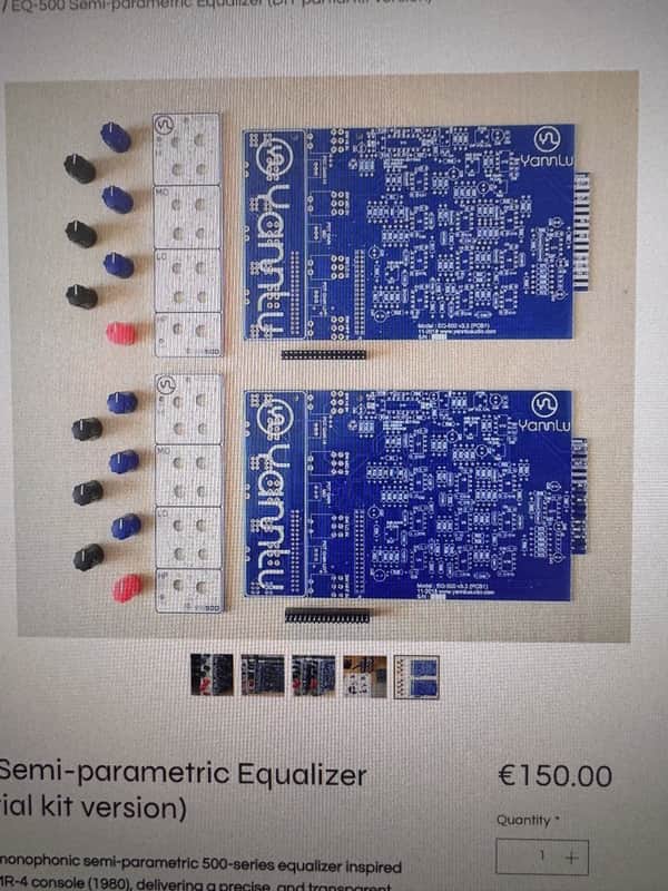 PAIR Yannlu Audio Eq-500. Partial Kit. Skip the tariffs. image 1