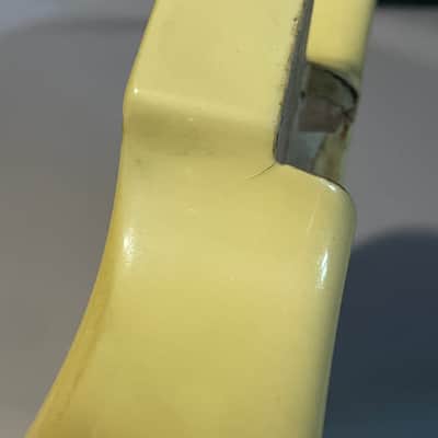 1986 Japan Charvel Jackson Import Model 3 Aged Pearl White Guitar Body Kahler Ready image 22